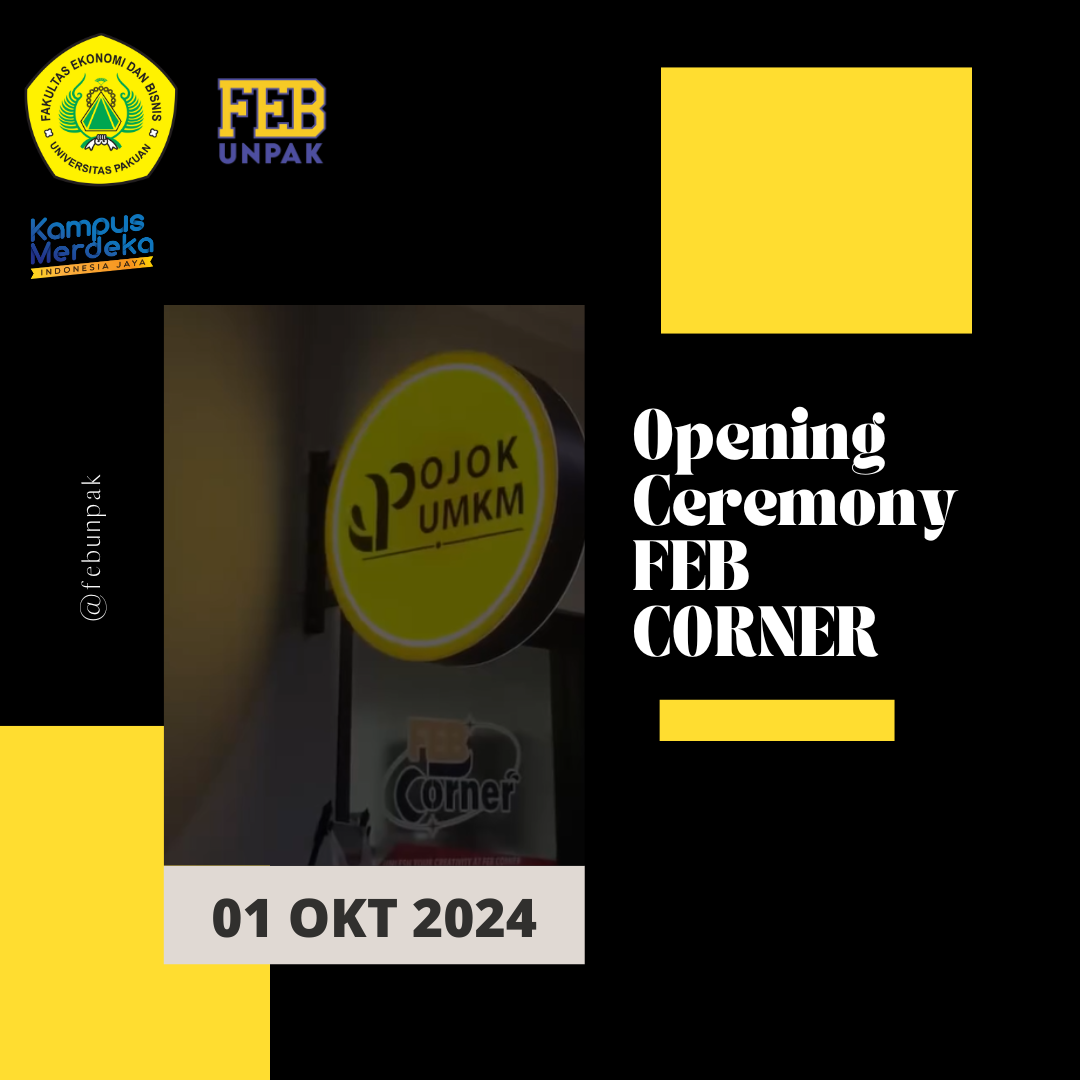 Opening Ceremony FEB CORNER 