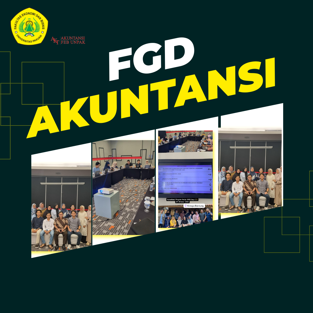 Sinkronisasi Kurikulum Global, Prodi Akuntansi FEB Unpak Gelar FGD Bersama Pakar dan Praktisi Senior